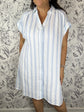 Shellbound Striped Dress | Sea Salt