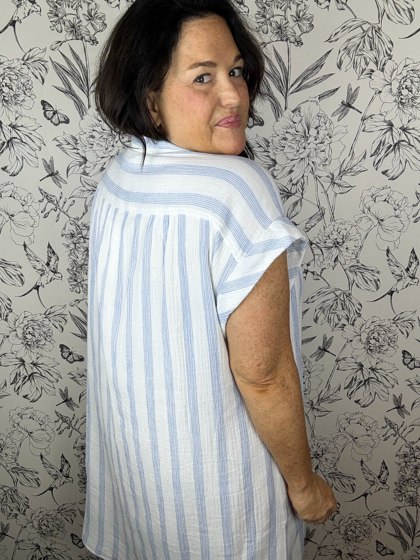 Shellbound Striped Dress | Sea Salt