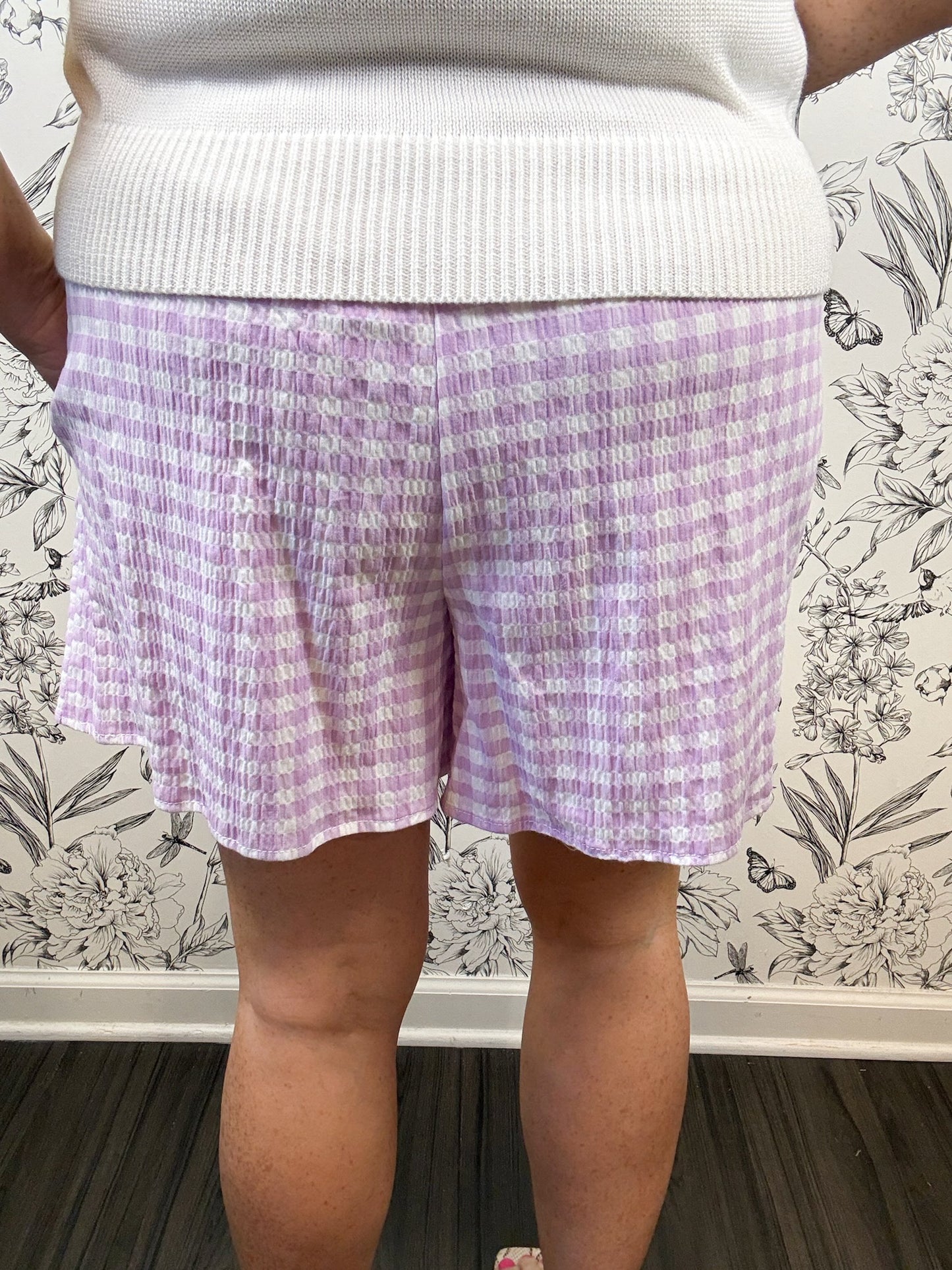 Lilac Society Shorts