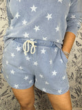Z Supply Denim star jersey shorts