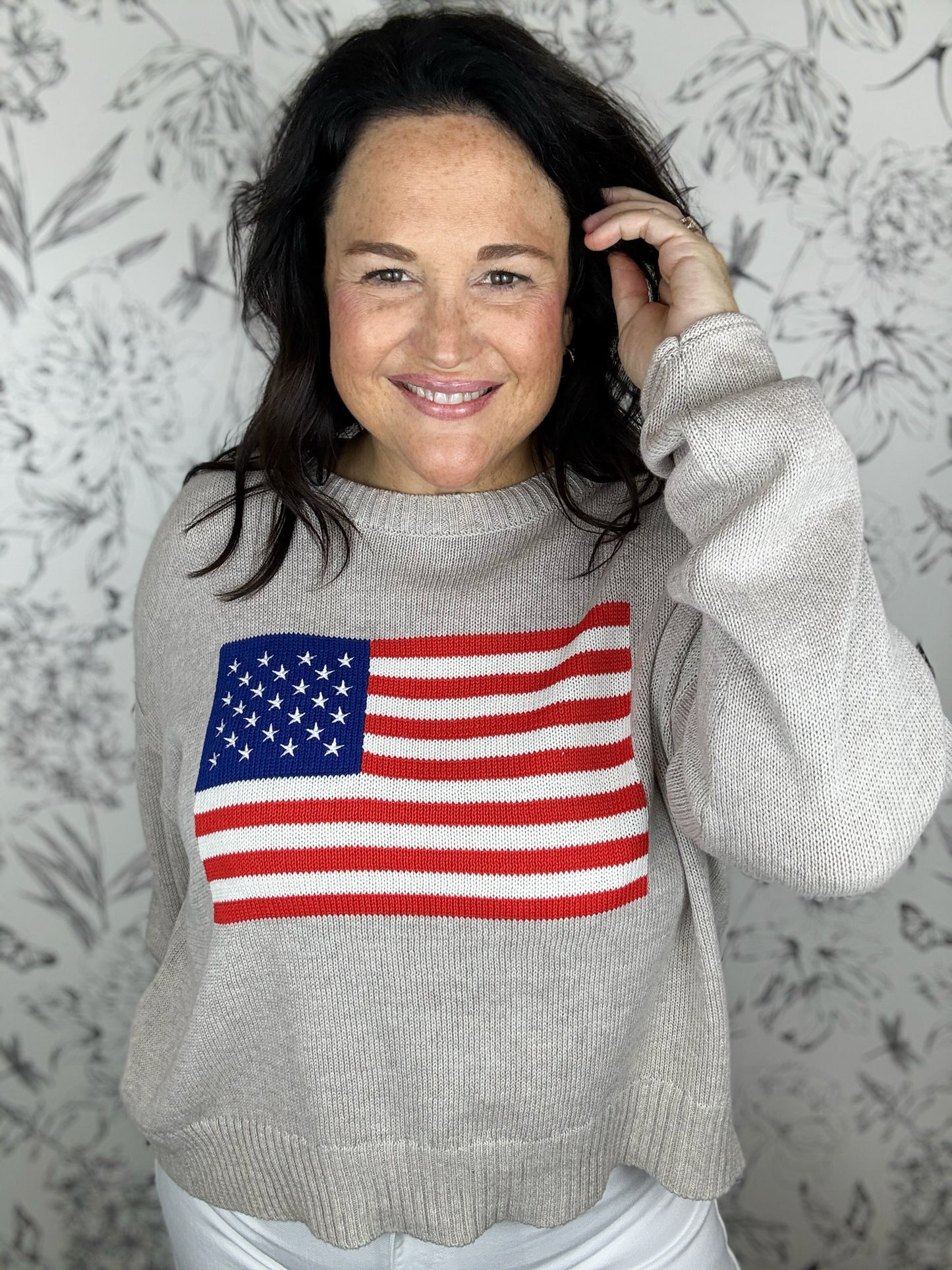 Sienna Patriotic Sweater