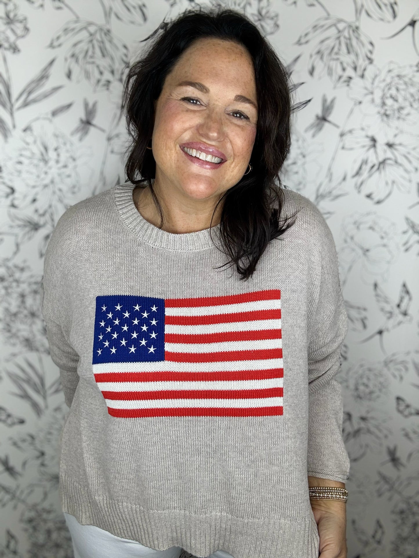 Sienna Patriotic Sweater