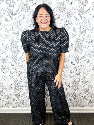Romy Lurex Blouse