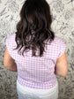 Lilac Society Gingham Blouse