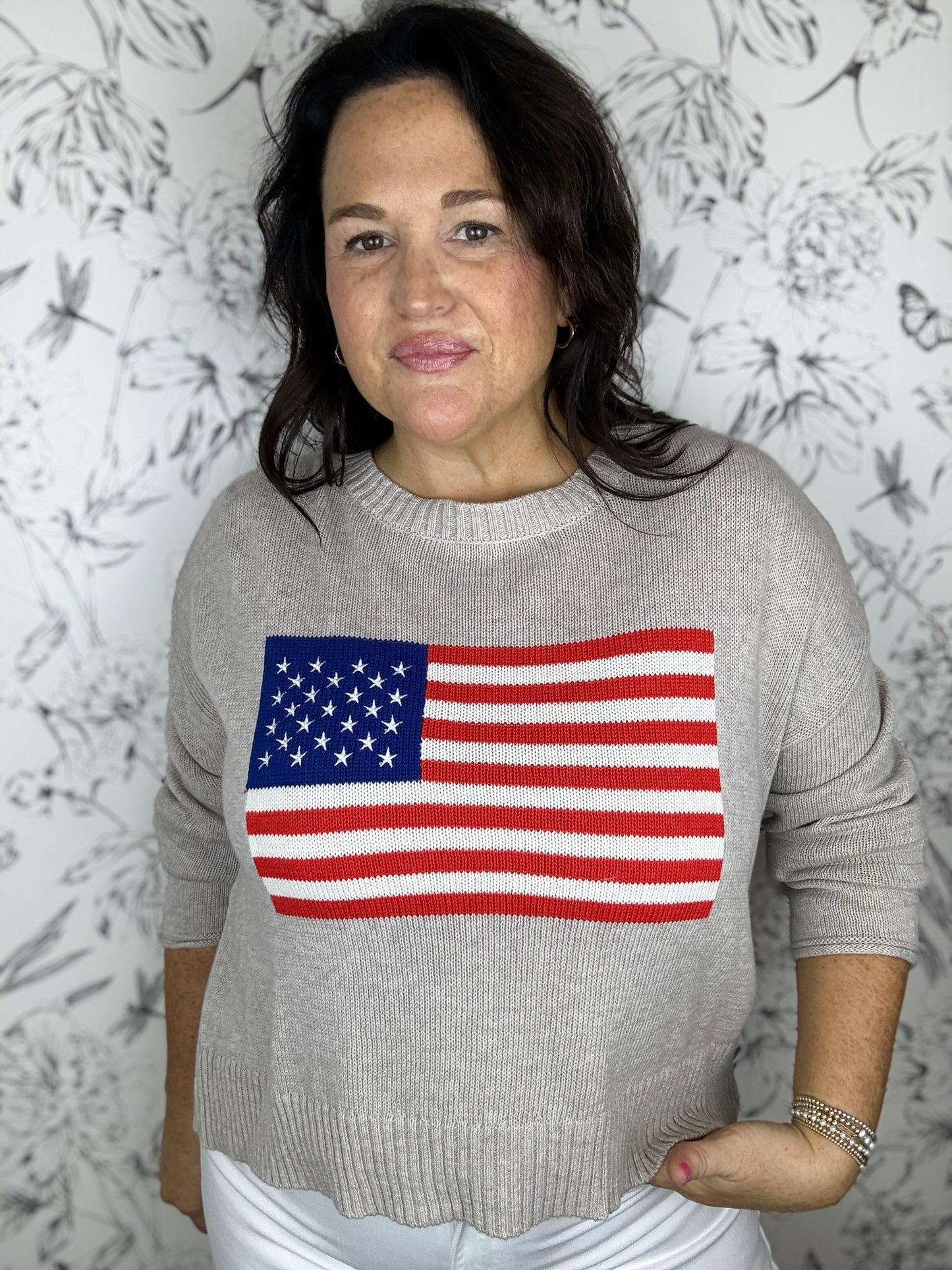 Sienna Patriotic Sweater