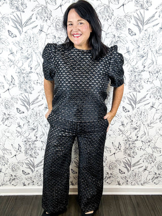 Romy Lurex Trouser