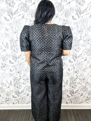 Romy Lurex Blouse