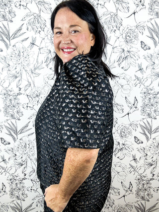 Romy Lurex Blouse