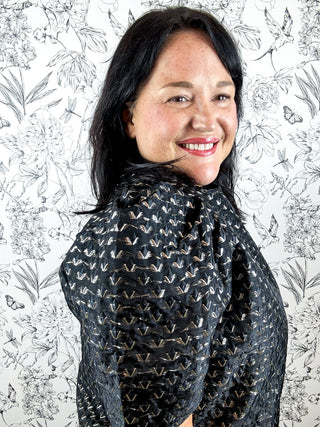 Romy Lurex Blouse