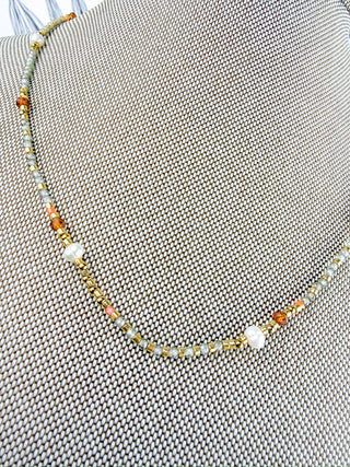 Leona Mini Beaded Necklace