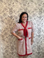 The Trina Red Tweed Dress - Best & Co. Boutique