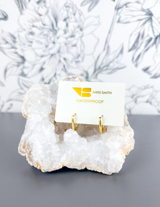 Cara Hoop Earrings | Gold