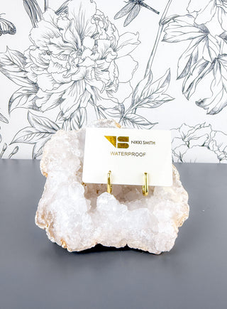 Cara Hoop Earrings | Gold