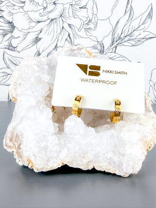 Corinne Gold Hoops