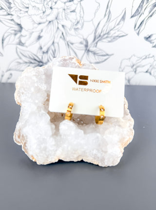 Corinne Gold Hoops