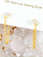 Lucinda Chain Drop Studs