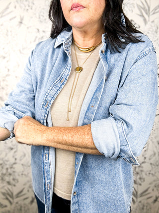 Blue Monday Button Down | Denim