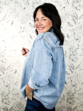 Blue Monday Button Down | Denim