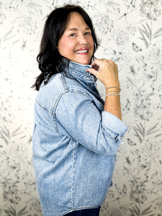 Blue Monday Button Down | Denim