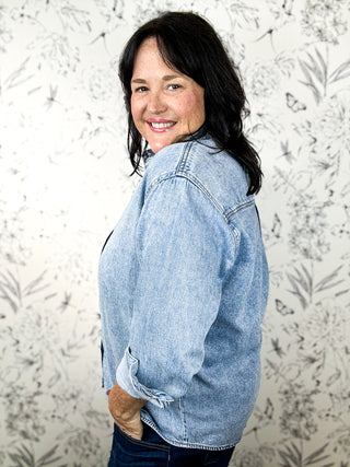 Blue Monday Button Down | Denim