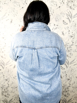 Blue Monday Button Down | Denim