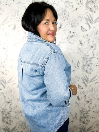 Blue Monday Button Down | Denim