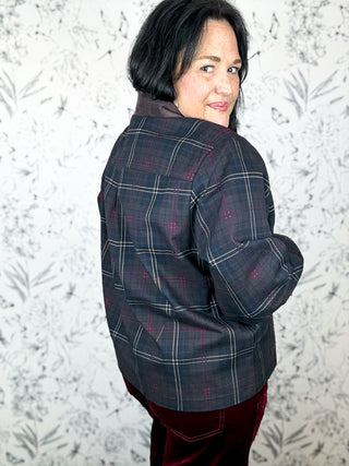 Field & Vine Vintage Plaid Jacket