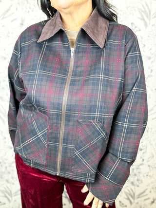 Field & Vine Vintage Plaid Jacket
