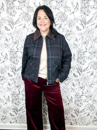 Field & Vine Vintage Plaid Jacket