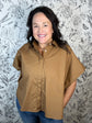 boxy structured top ELLE GREY