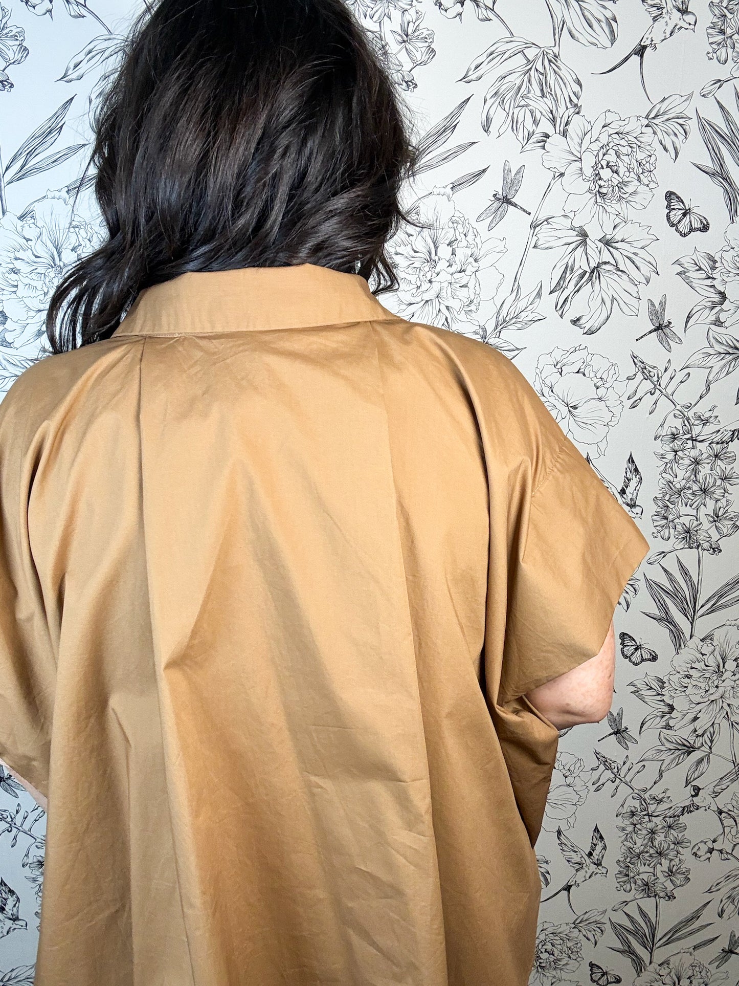The Classic Boxy Top | Caramel