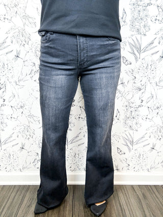 Ana High Rise Flare | Black Blisses