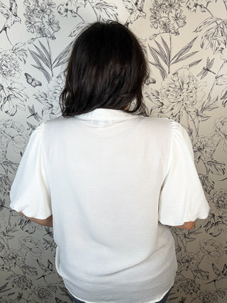 Heirloom Pintuck Blouse in Curvy