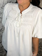 Heirloom Pintuck Blouse in Curvy