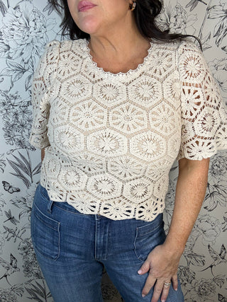Raquel Lace Top