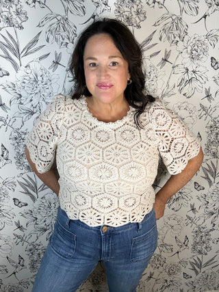 Raquel Lace Top