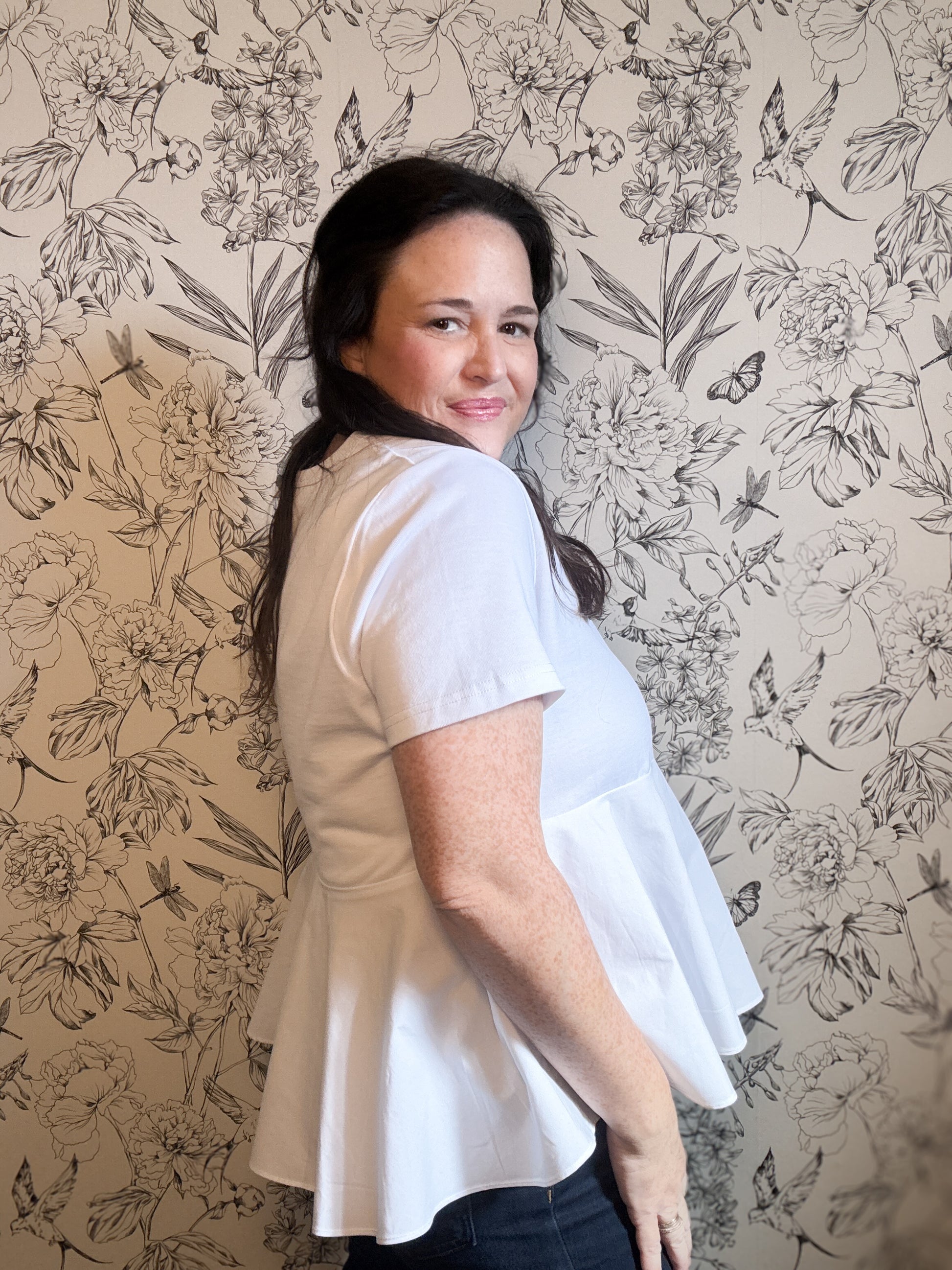 Classic Comfort Peplum Knit - Best & Co. Boutique