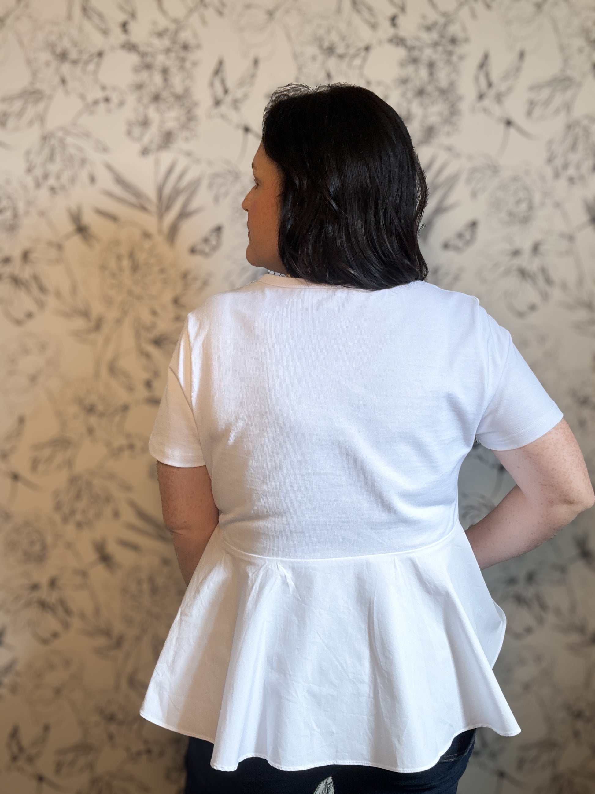 Classic Comfort Peplum Knit - Best & Co. Boutique