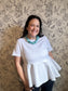 Classic Comfort Peplum Knit - Best & Co. Boutique