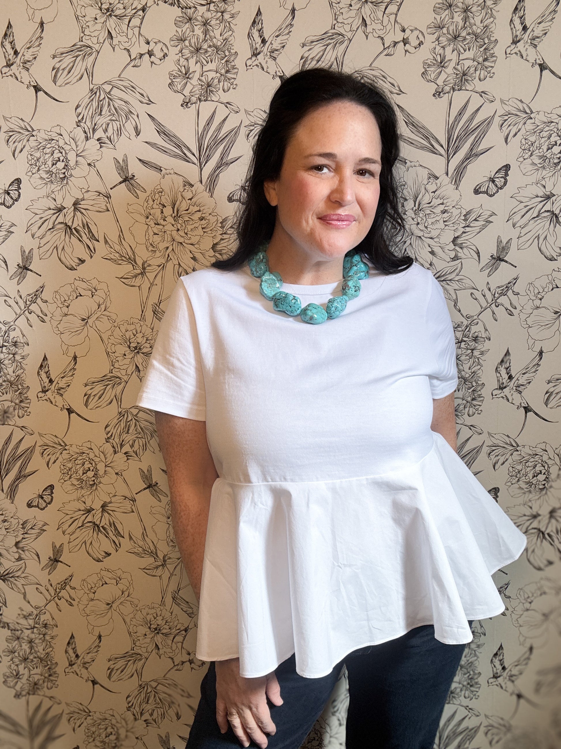 Classic Comfort Peplum Knit - Best & Co. Boutique