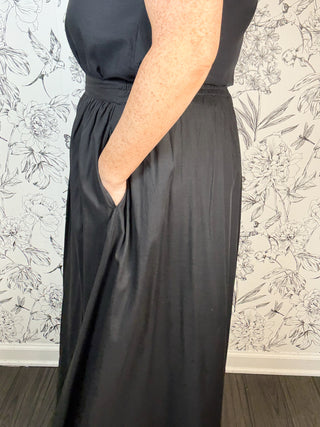 Midnight Train Maxi Skirt