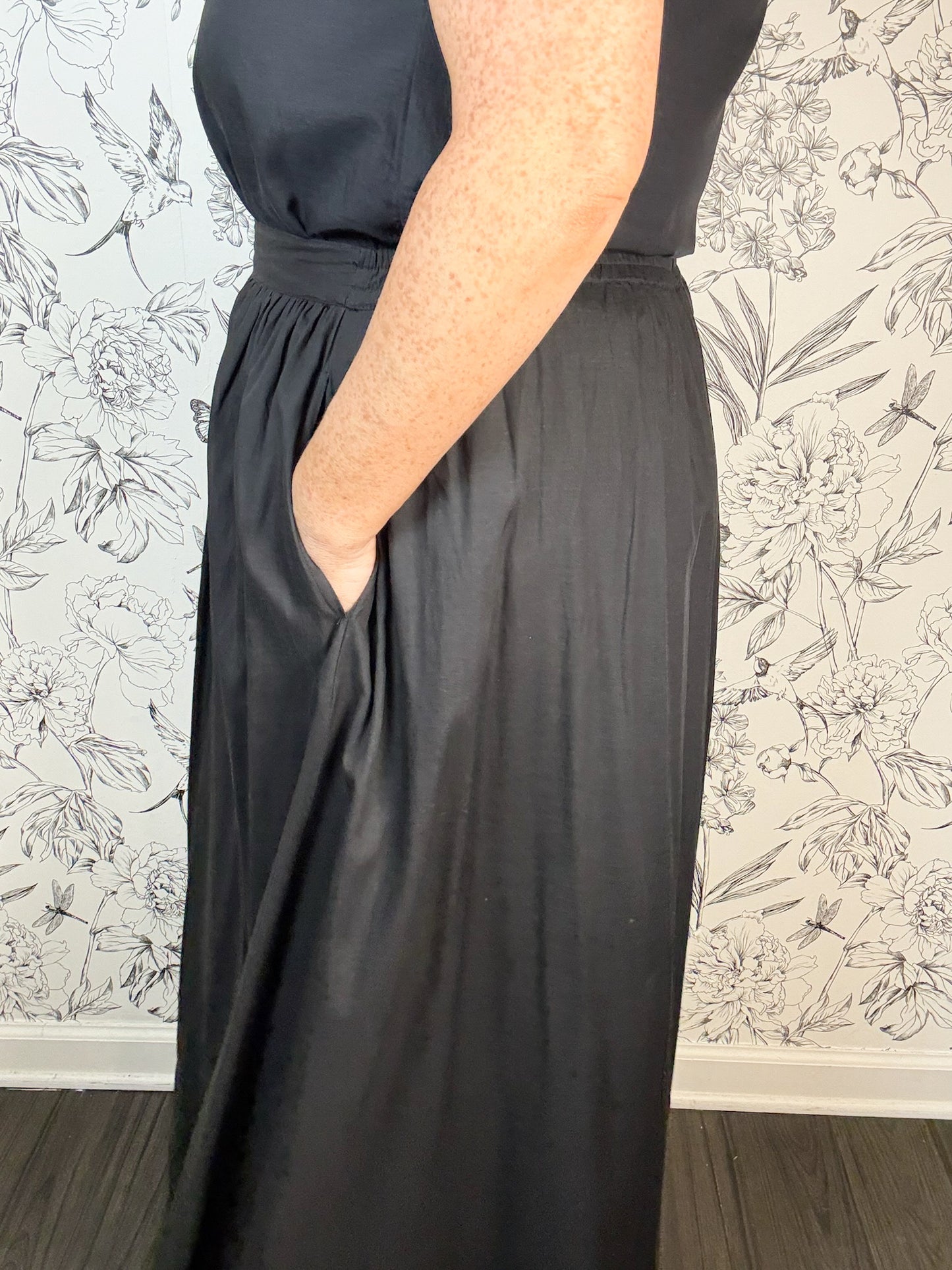 Midnight Train Maxi Skirt