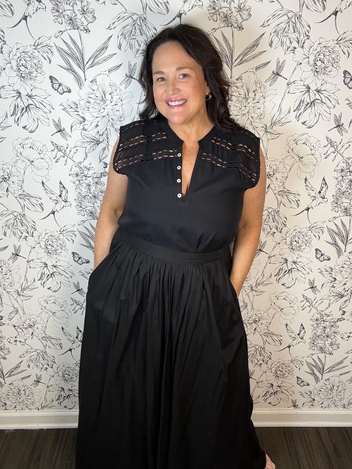 Midnight Train Maxi Skirt