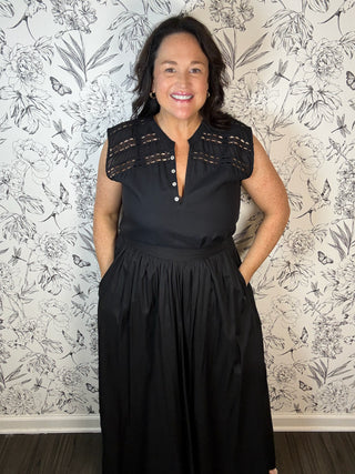 Midnight Train Maxi Skirt