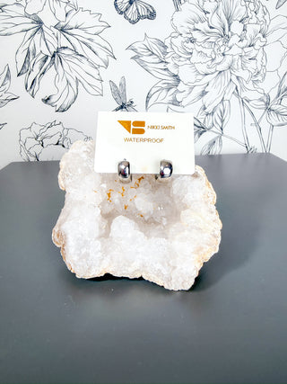 Mimi Chunky Hoops | Silver