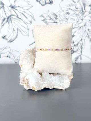 Freshwater Pearl Stretch Beaded Bracelet