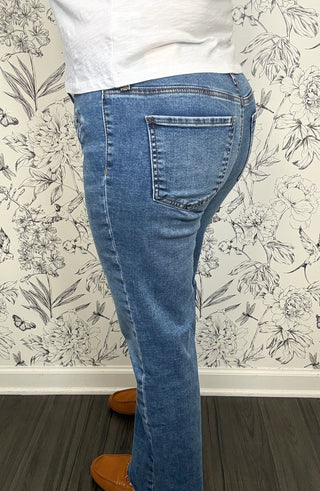Kelsey Faux V-Welt Pockets
