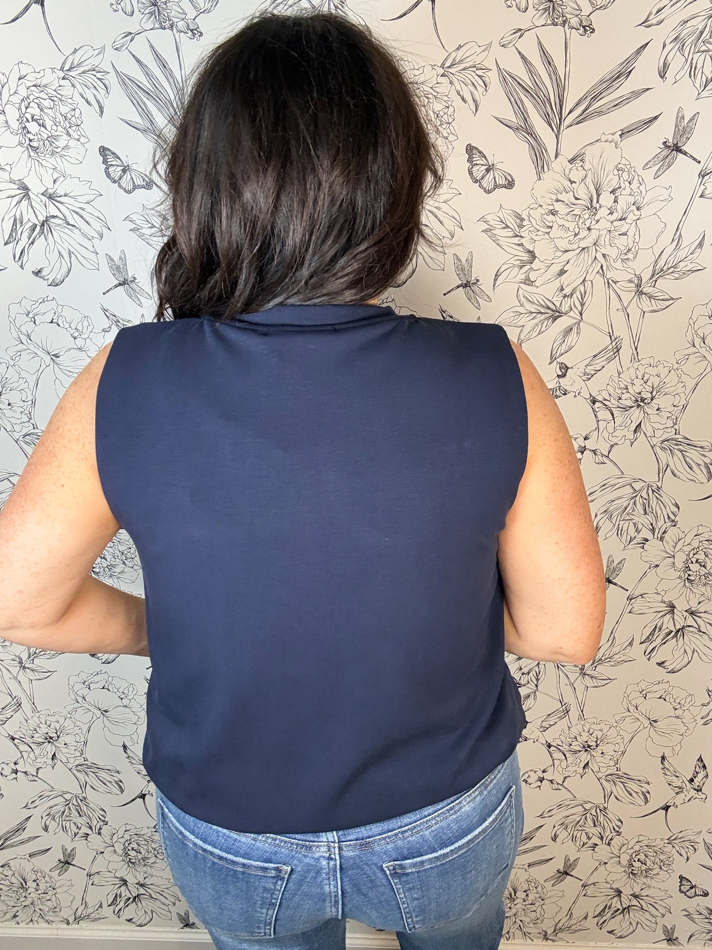 Harbor Bubble Hem Tank