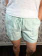 linen drawstring shorts KUT FROM THE KLOTH MINT