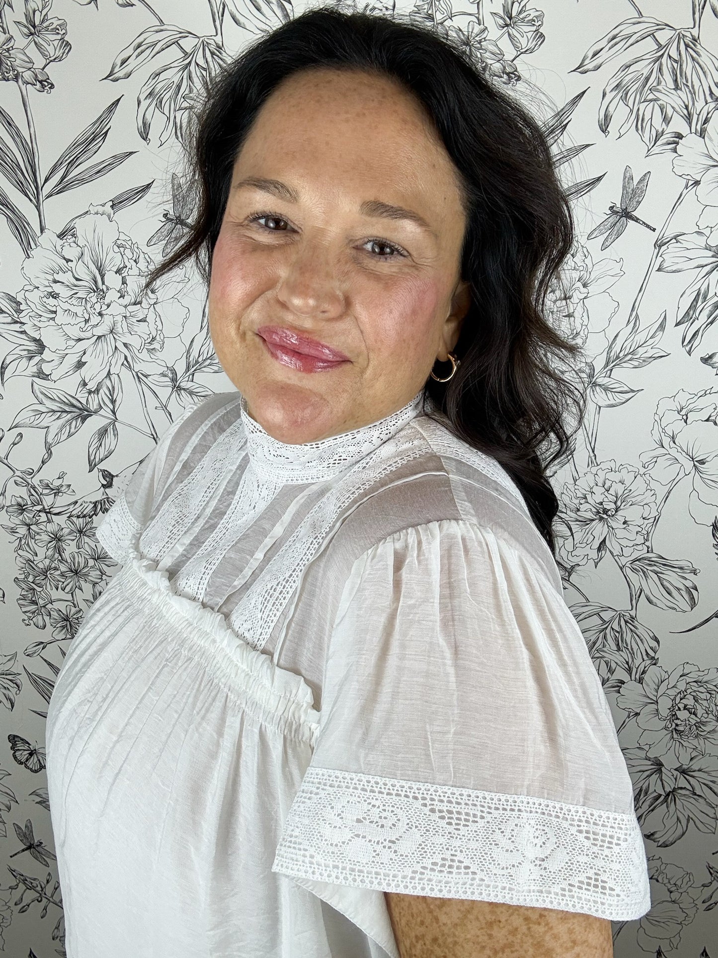 Keepsake Lace Babydoll Blouse